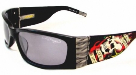 ED HARDY EHS 015 BLACK