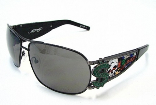 ED HARDY EHS 043 BLACK