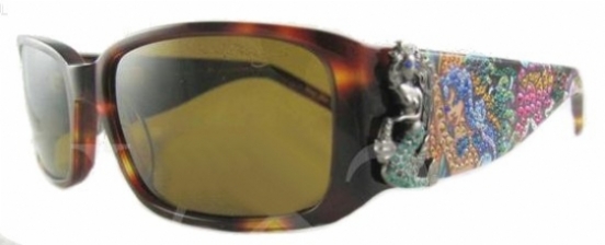 ED HARDY EHS 029 TORTOISE