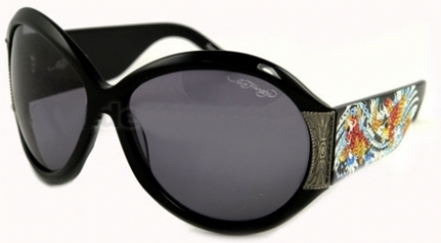 ED HARDY EHS 002 BLACK