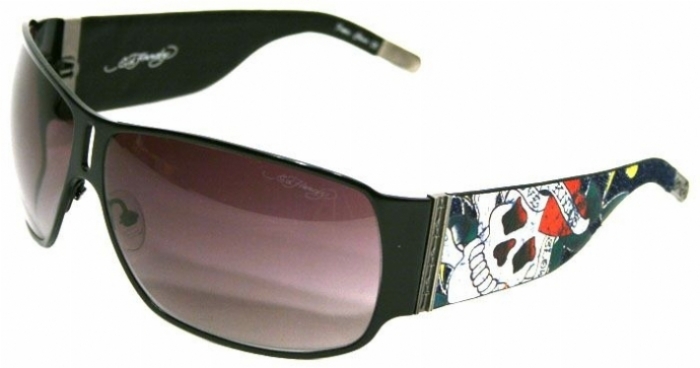 ED HARDY EHS 012 BLACK