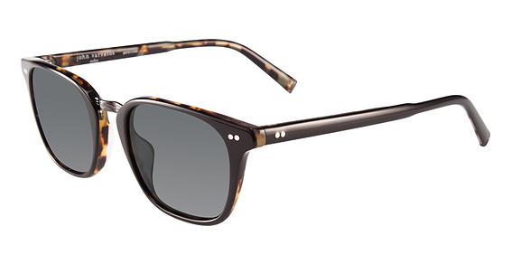 JOHN VARVATOS V604 UF POLARIZED BLACKTORTOISE