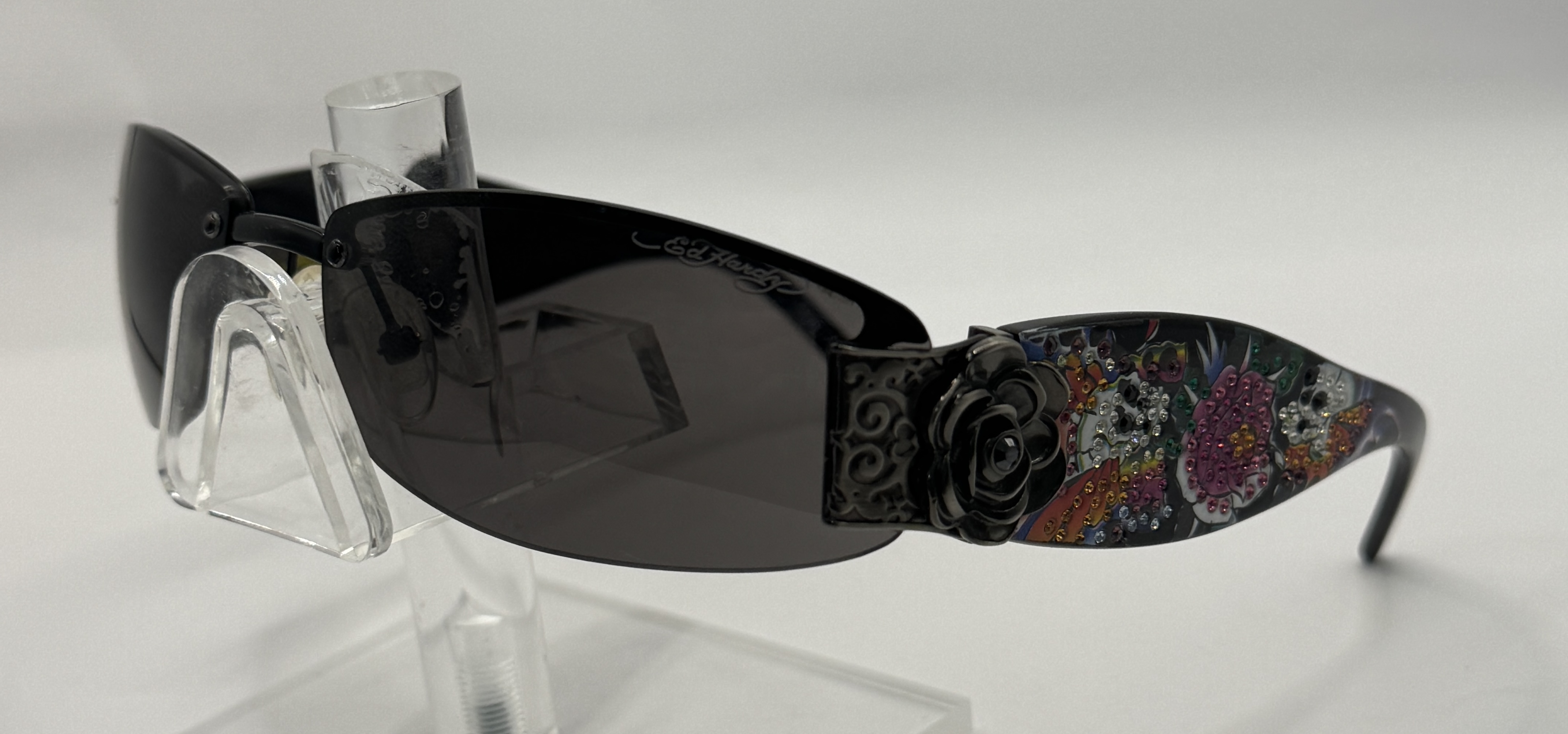 CLEARANCE ED HARDY EHS 020 BLACK