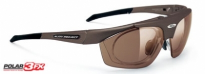 RUDY PROJECT PERCEPTION POLARIZED BROWN-VELVET-POLAR-3FX-BROWN-LASER-LENS