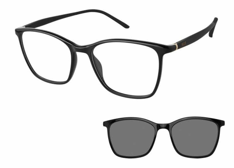 ELLE 13542 WITH CLIP ON LENS BLACK