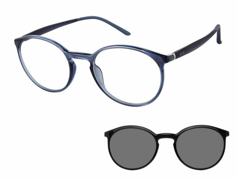 ELLE 13543 WITH CLIP ON LENS GRAY