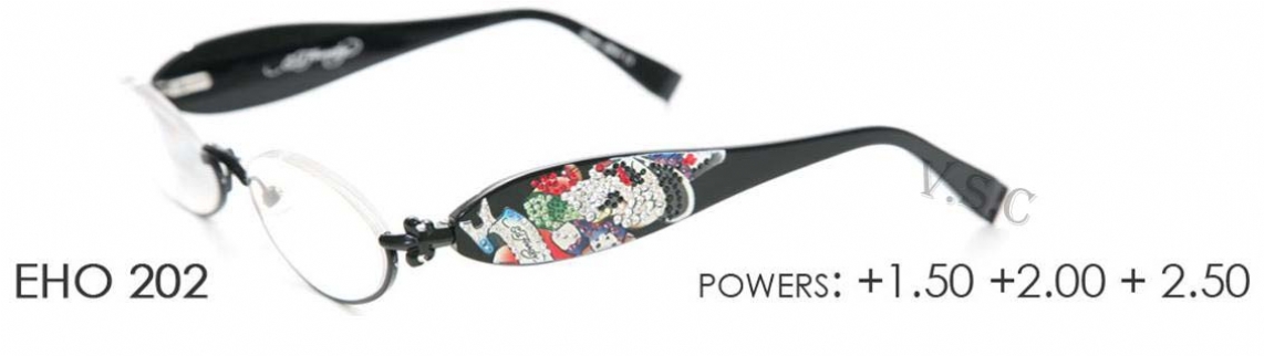 ED HARDY EHO 202 BLACK