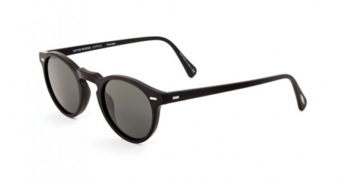 OLIVER PEOPLES GREGORY PECK MATTEBLACK