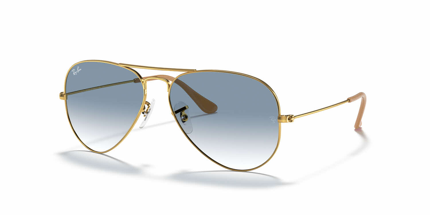 RAY BAN 3025  LARGE METAL AVIATOR 013F