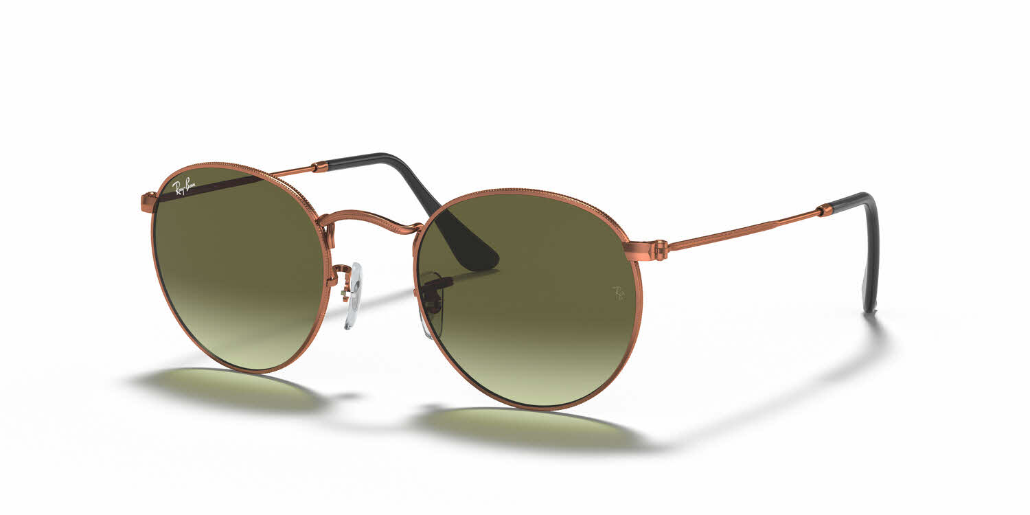 RAY BAN 3447  ROUND METAL 9002A6