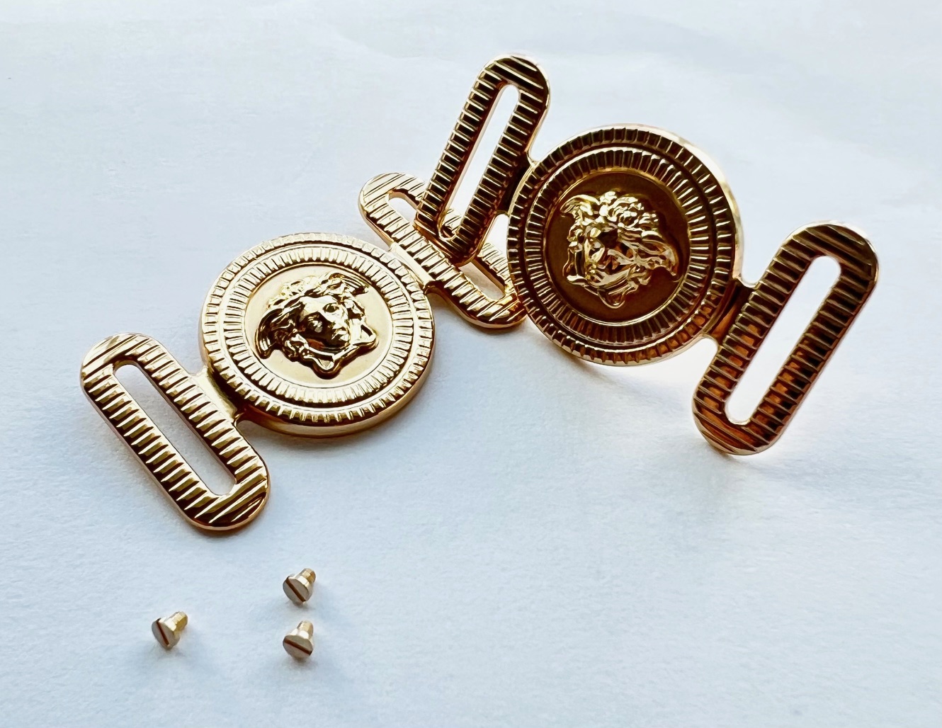 VERSACE 4361 4391 4451 4398 4478U 4479U MEDUSA TEMPLE TRIM GLD