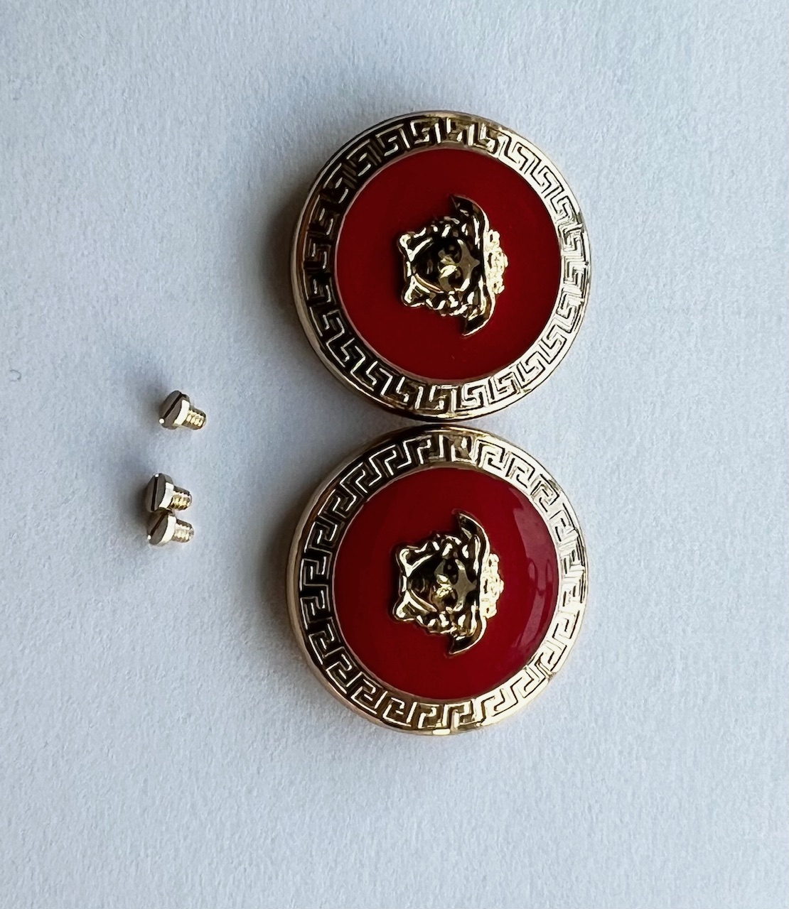 VERSACE 4409 4408 TEMPLE TRIM RED